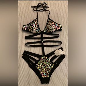 IHeart Raves one piece strappy set